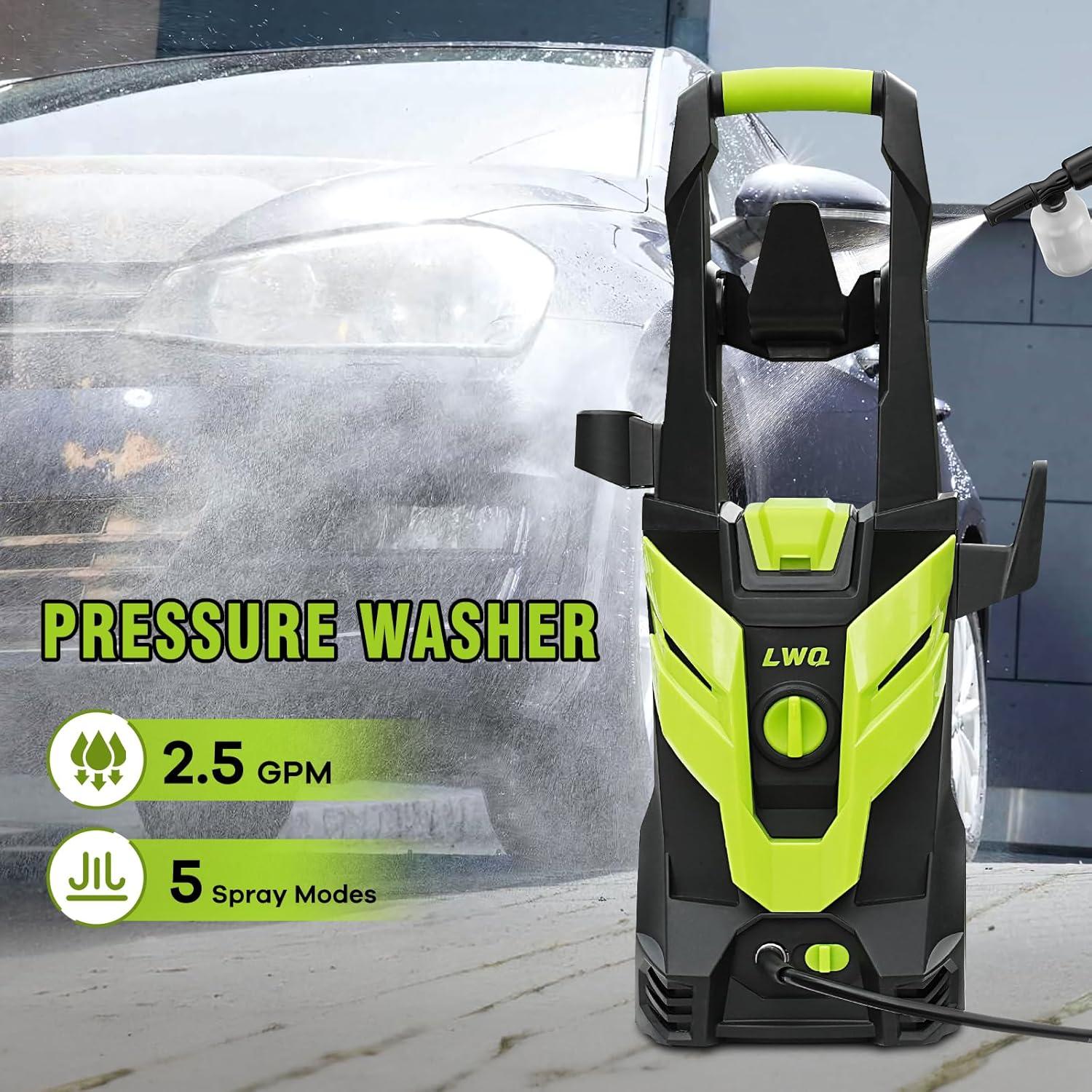 Our All-Purpose Pressure Washer: Power, Foam, Ease