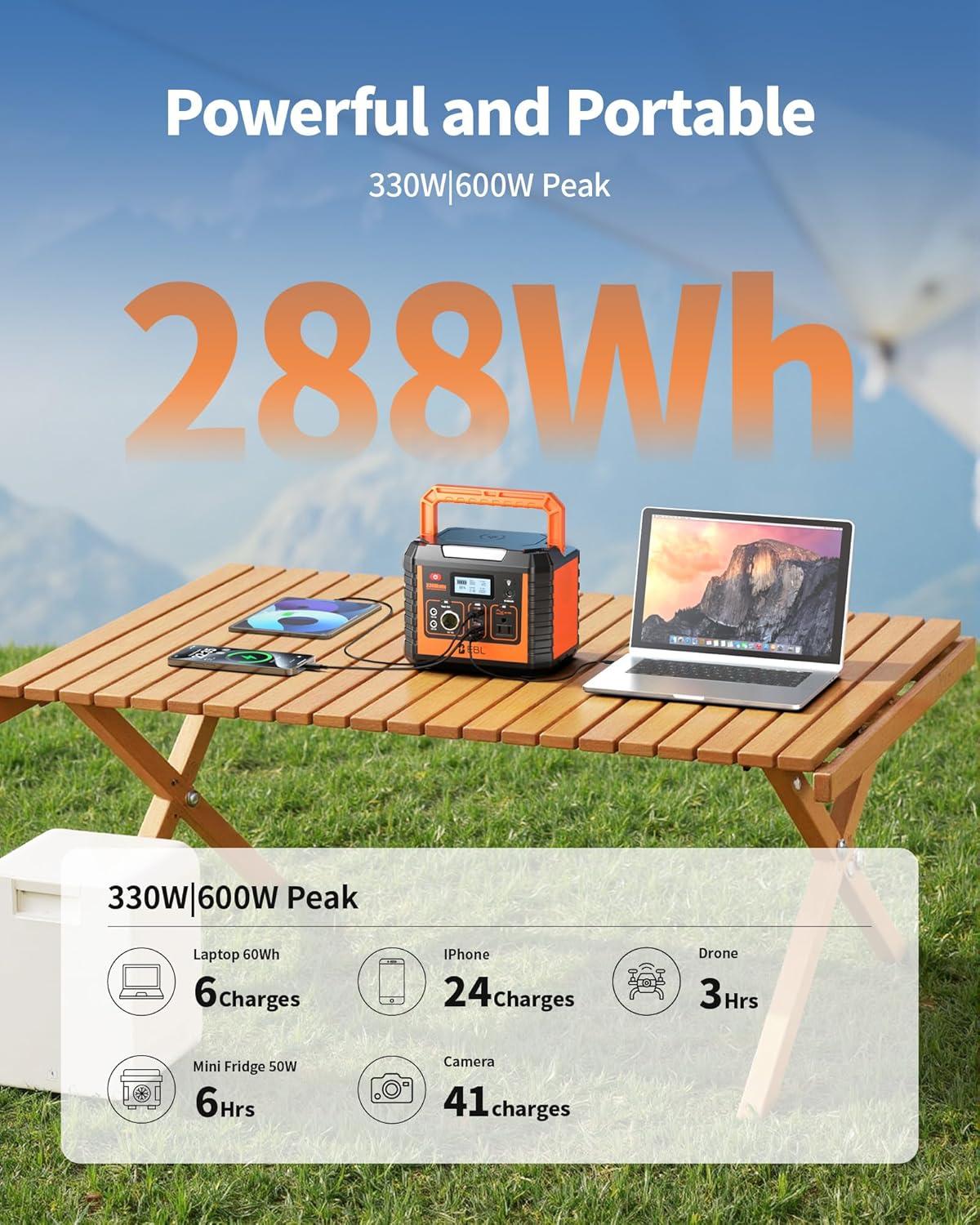 Our Hands-On Take: EBL 330W Portable Power Station