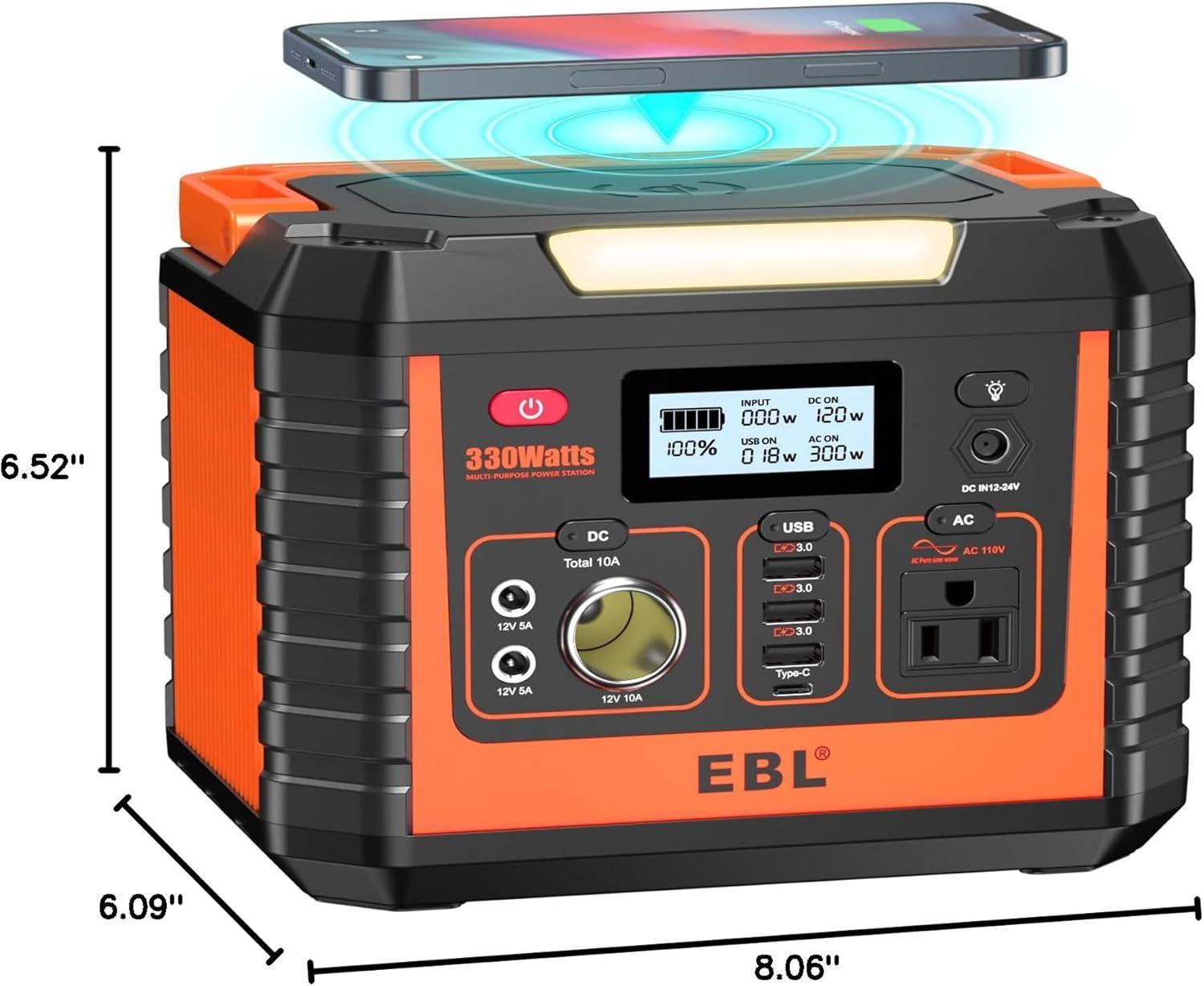 Our Hands-On Take: EBL 330W Portable Power Station